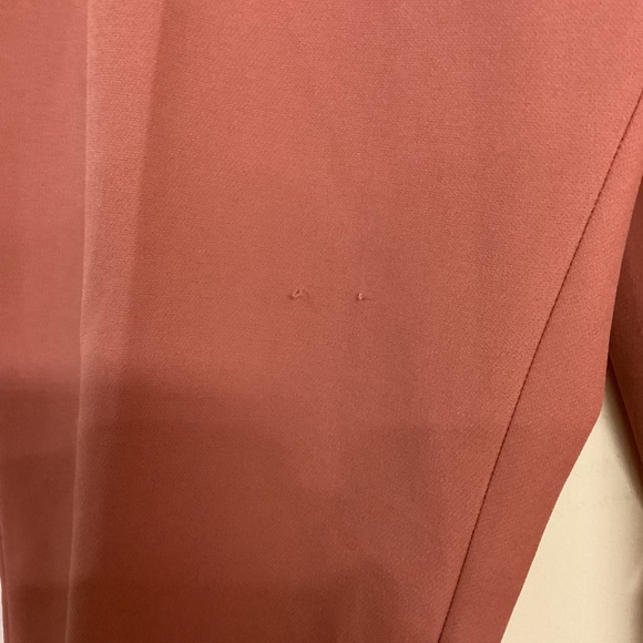 SOLD!!! Express Pink Crop High Rise Pants - Picture 5 of 9